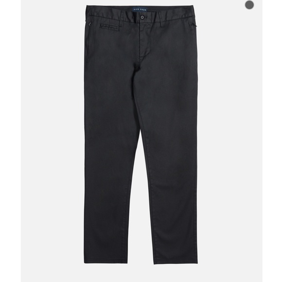 Five Four Other - Five Four Regan Straight Leg Pants Size 36 Black Relaxed Chino Pants NWT